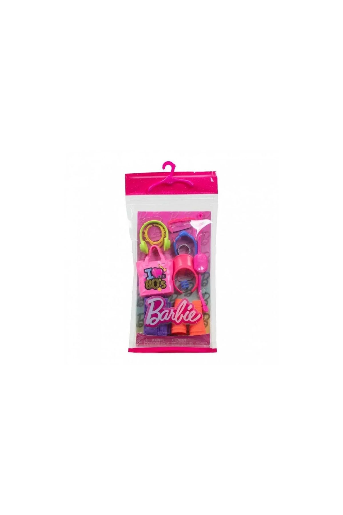 Barbie'nin Moda Aksesuarları Paketleri I Love The 80s