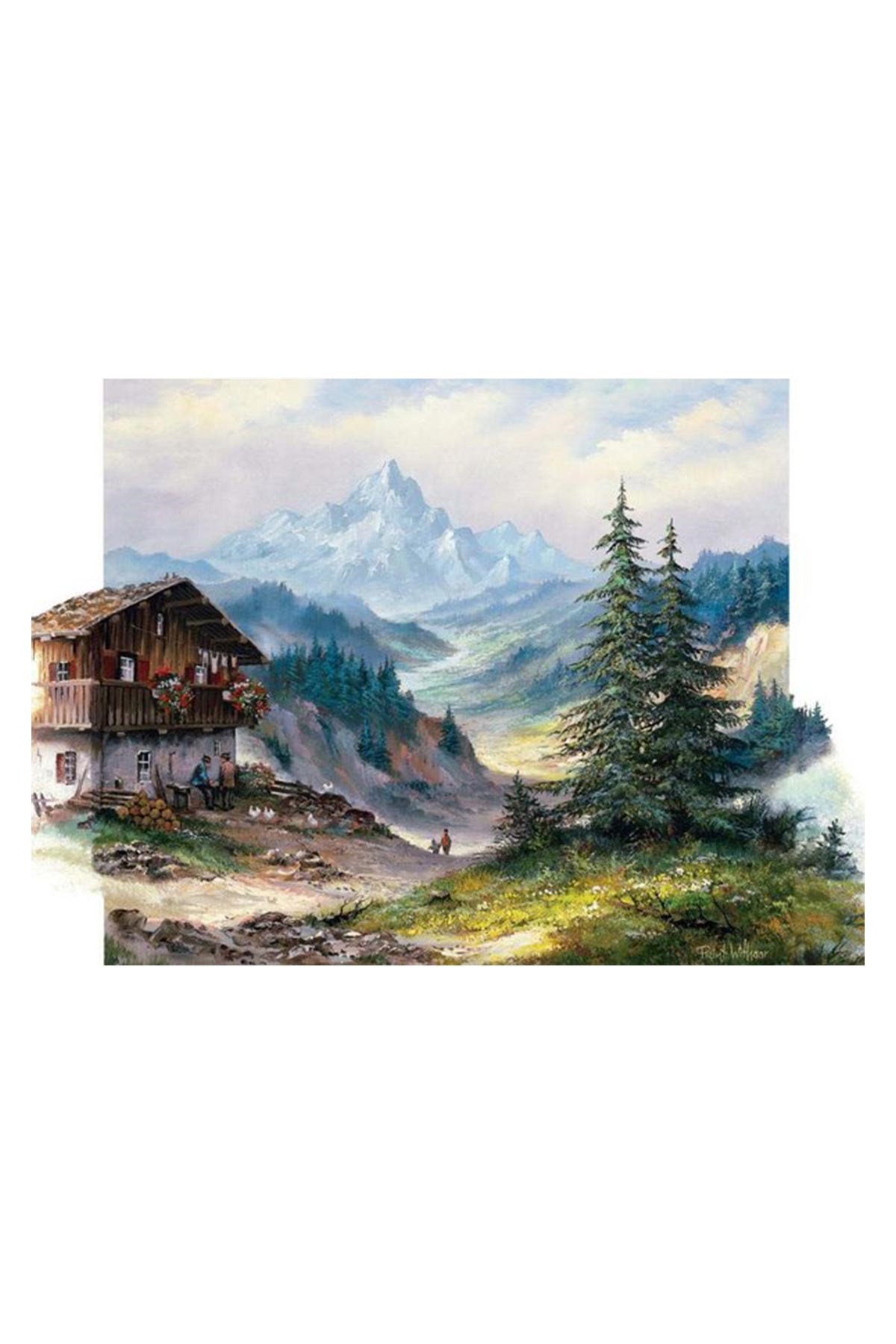 Art Puzzle 1000 Parça Yeşil Vadi 68x48