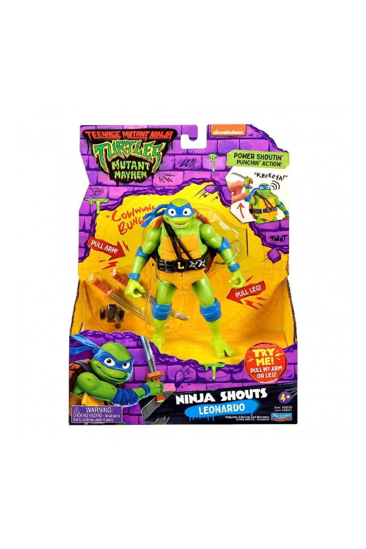 Ninja Turtles TMNT Delüks Aksiyon Figürler 83350