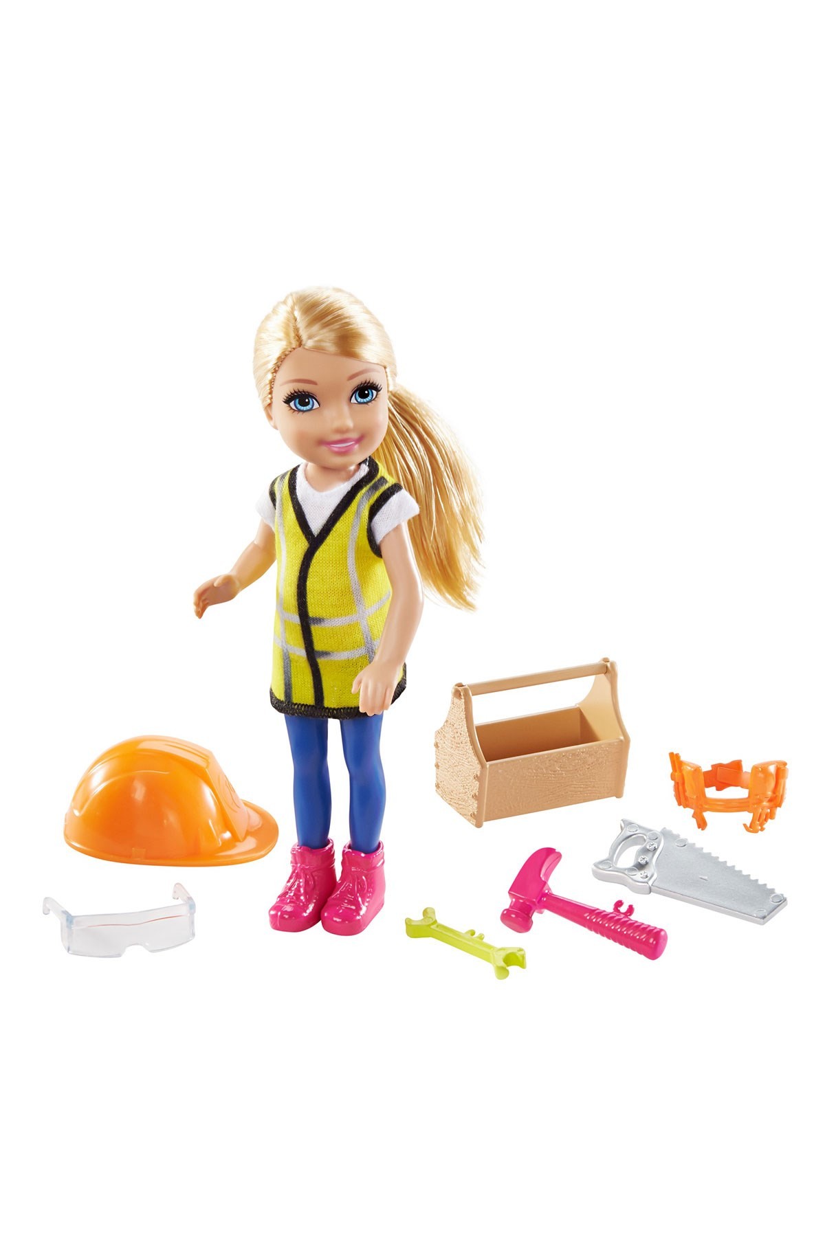 Barbie Chelsea Meslekleri Öğreniyor Bebek Serisi İnşaat Mühendisi GTN87