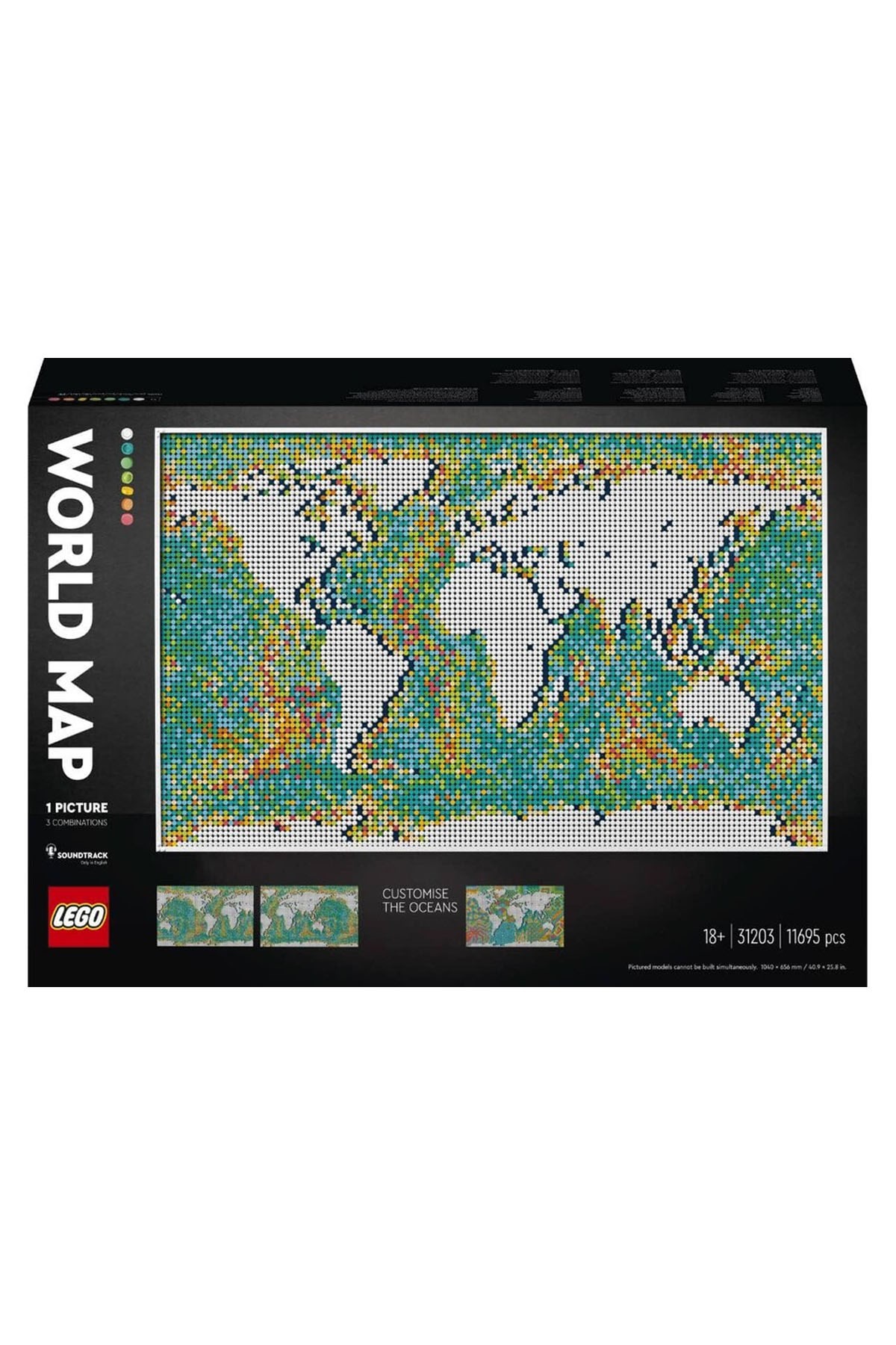Lego Art Dünya Haritası 31203
