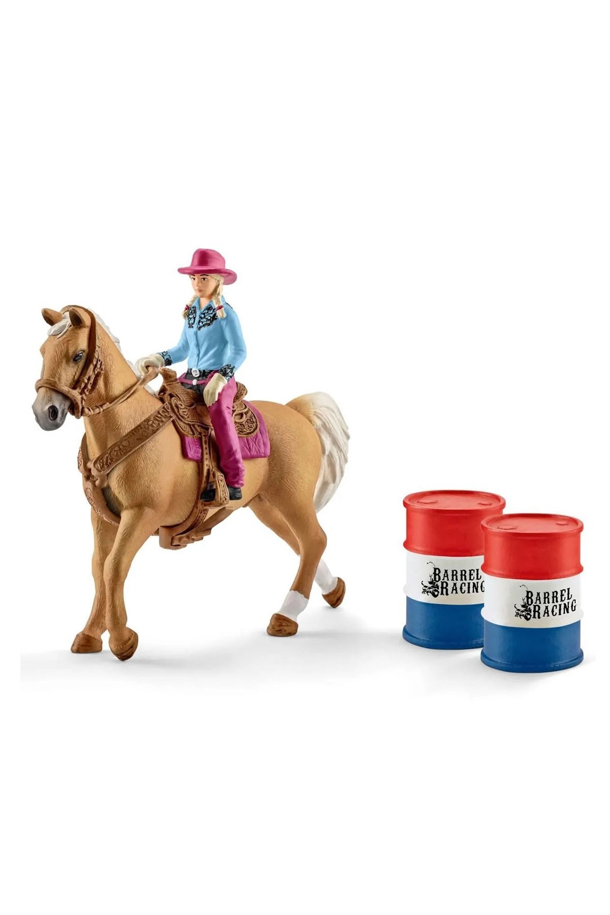 Schleich Rodeo Yapan Kız Kovboy Oyun Seti
