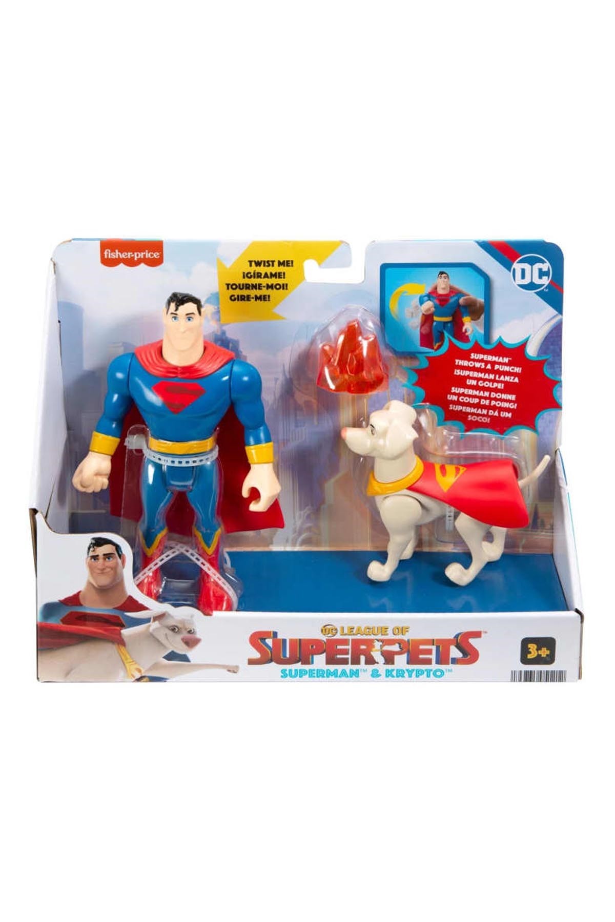 Imaginext DC League of Super Pets Kahramanlar ve Hayvanlar HGL02