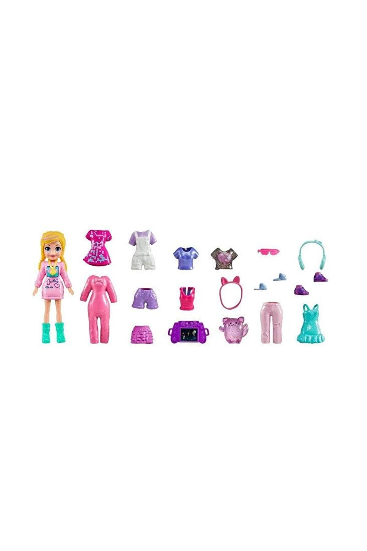 Polly Pocket Farklı Kombin Eğlencesi Oyun Setleri HRD60