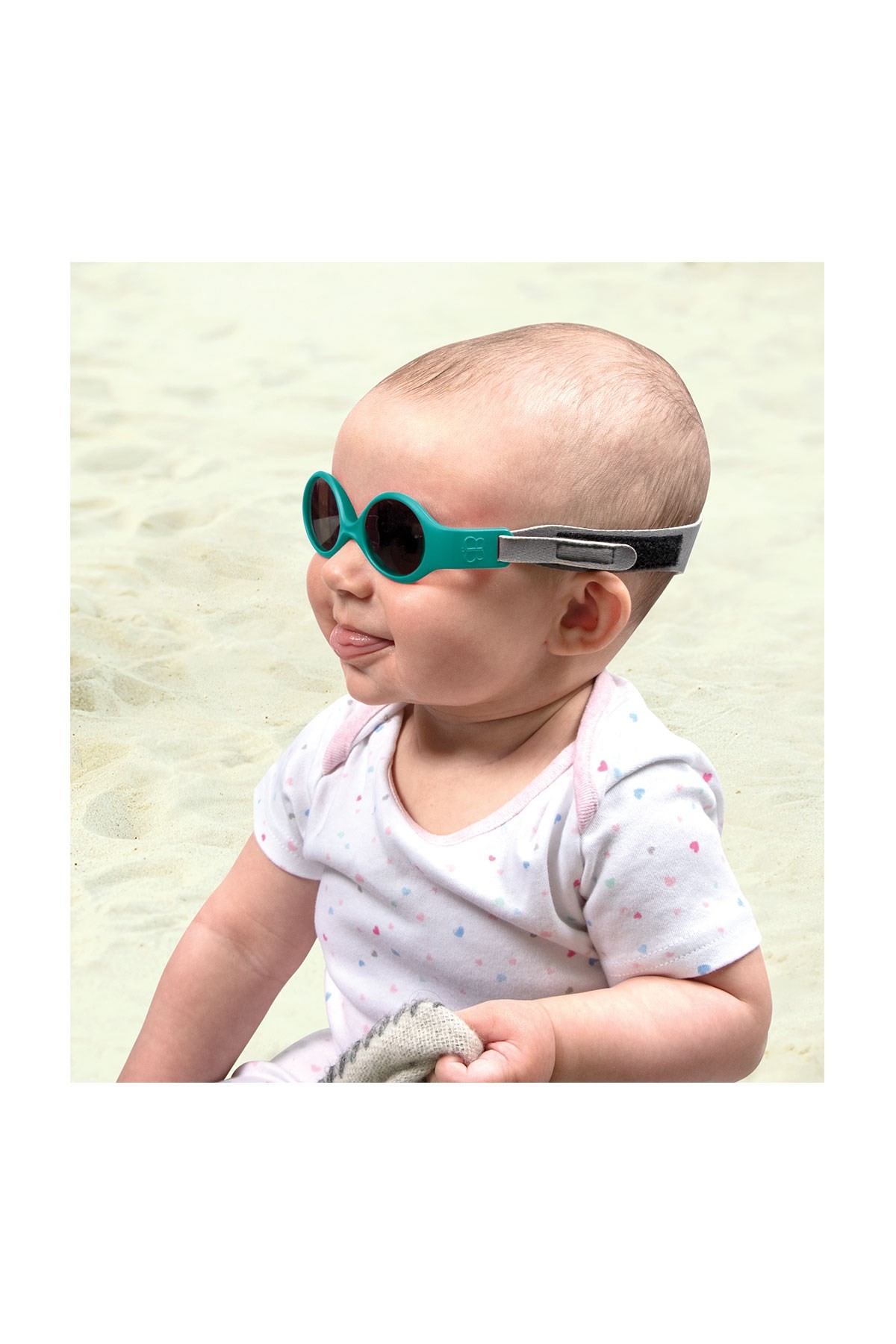 bblüv Sölar Mini Kırılmaz Bebek ve Çocuk Güneş Gözlüğü Mavi