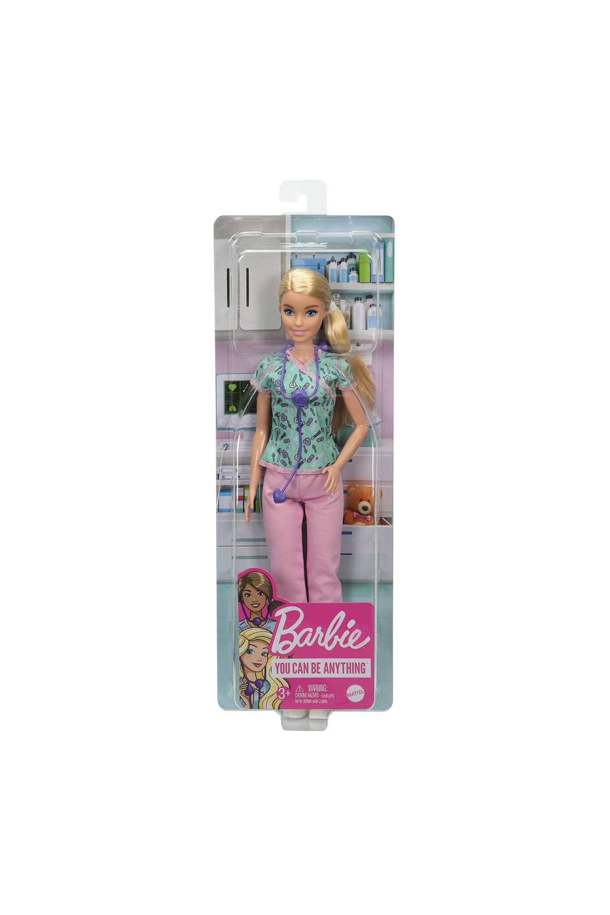 Barbie Kariyer Bebekleri Serisi Hemşire GTW39