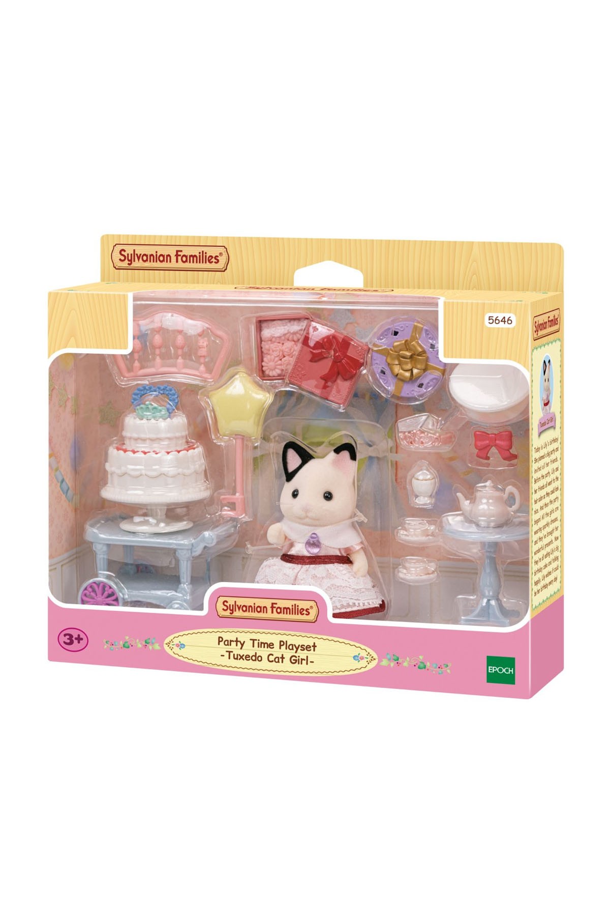 Sylvanian Families Parti Zamanı Oyun Seti Smokin Kedi Kız 5646