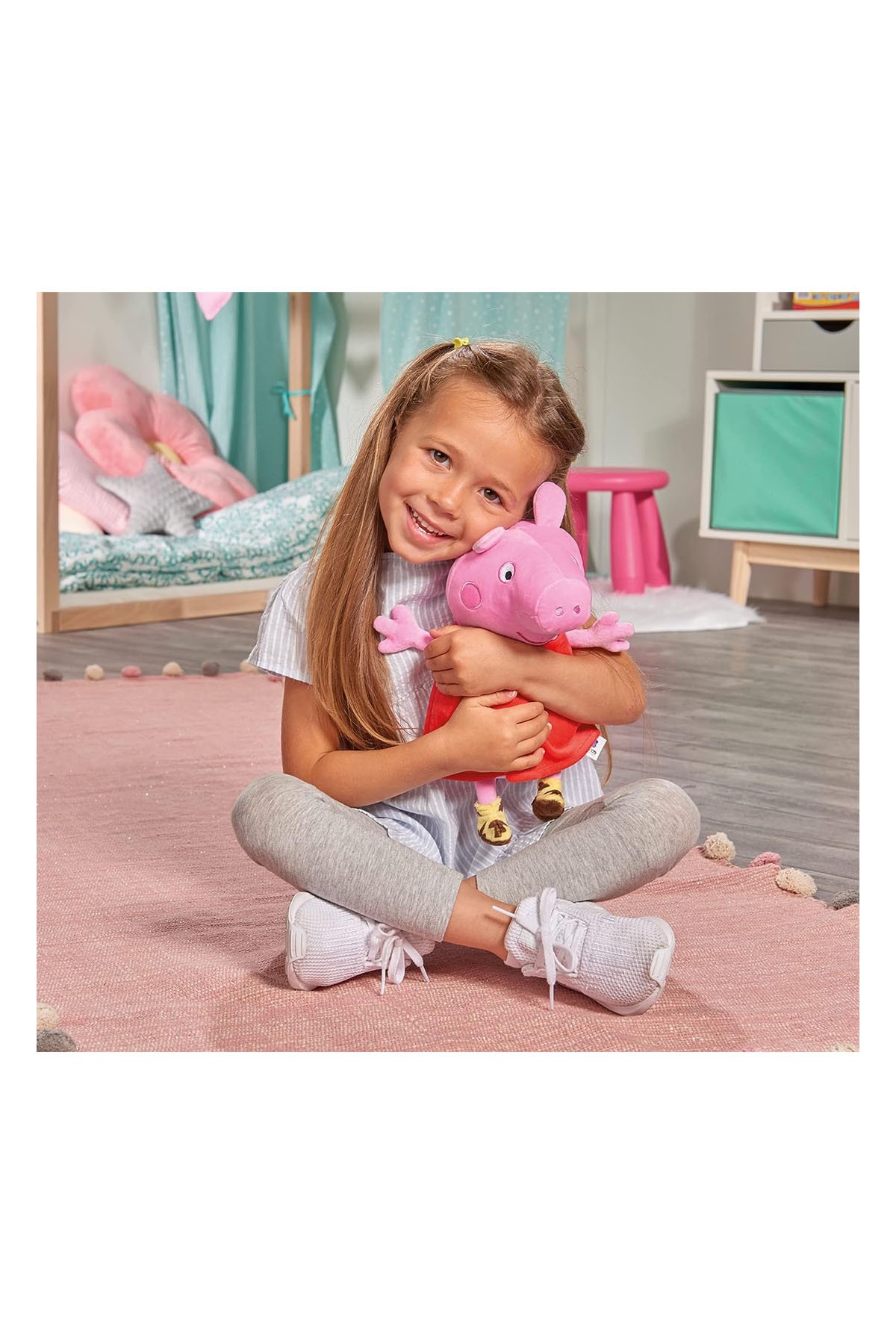 Peppa Pig Sesli Peluş 22 Cm