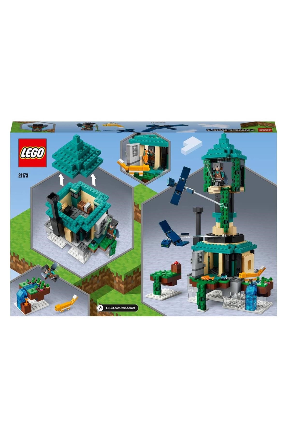 Lego Minecraft Gökyüzü Kulesi 21173