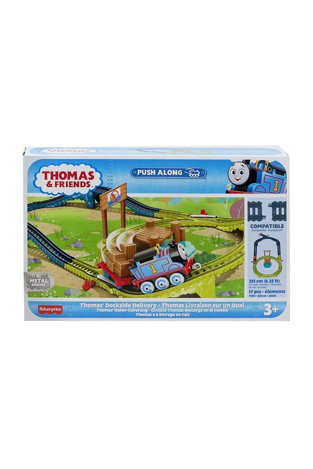 Thomas ve Arkadaşları Tren Seti (Sür-Bırak) HPM64