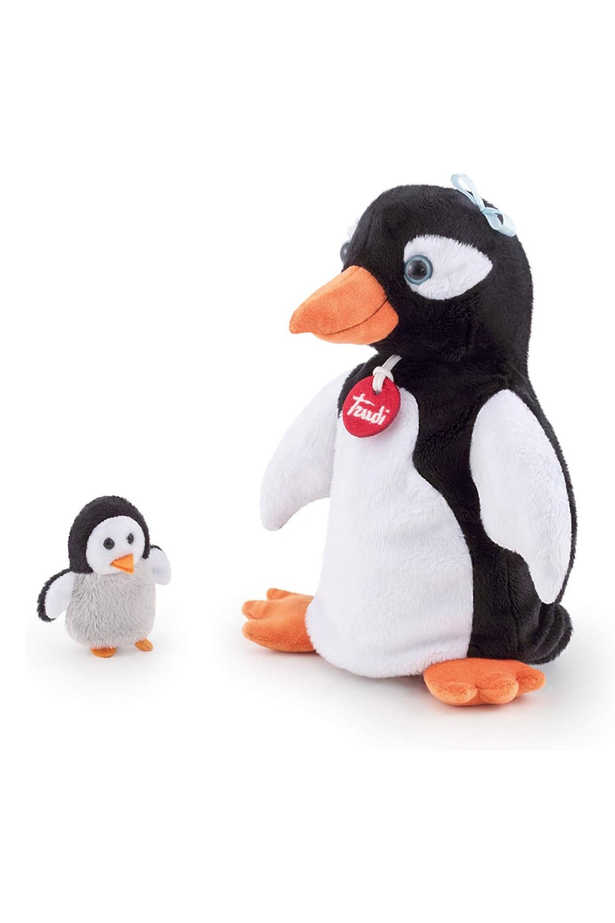 Trudi Puppet & Baby Penguin Kukla Peluş 25 Cm