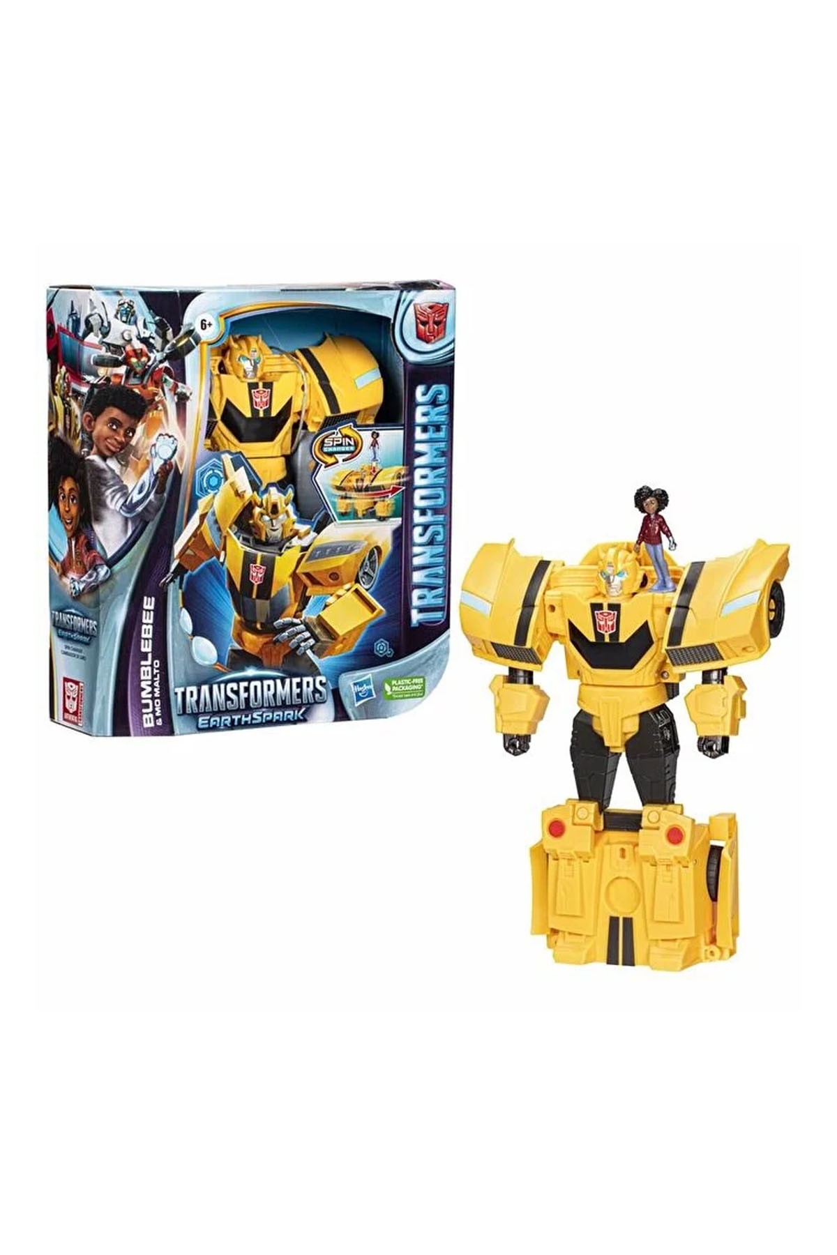 Transformers Earthspark Spinchanger Bumblebee