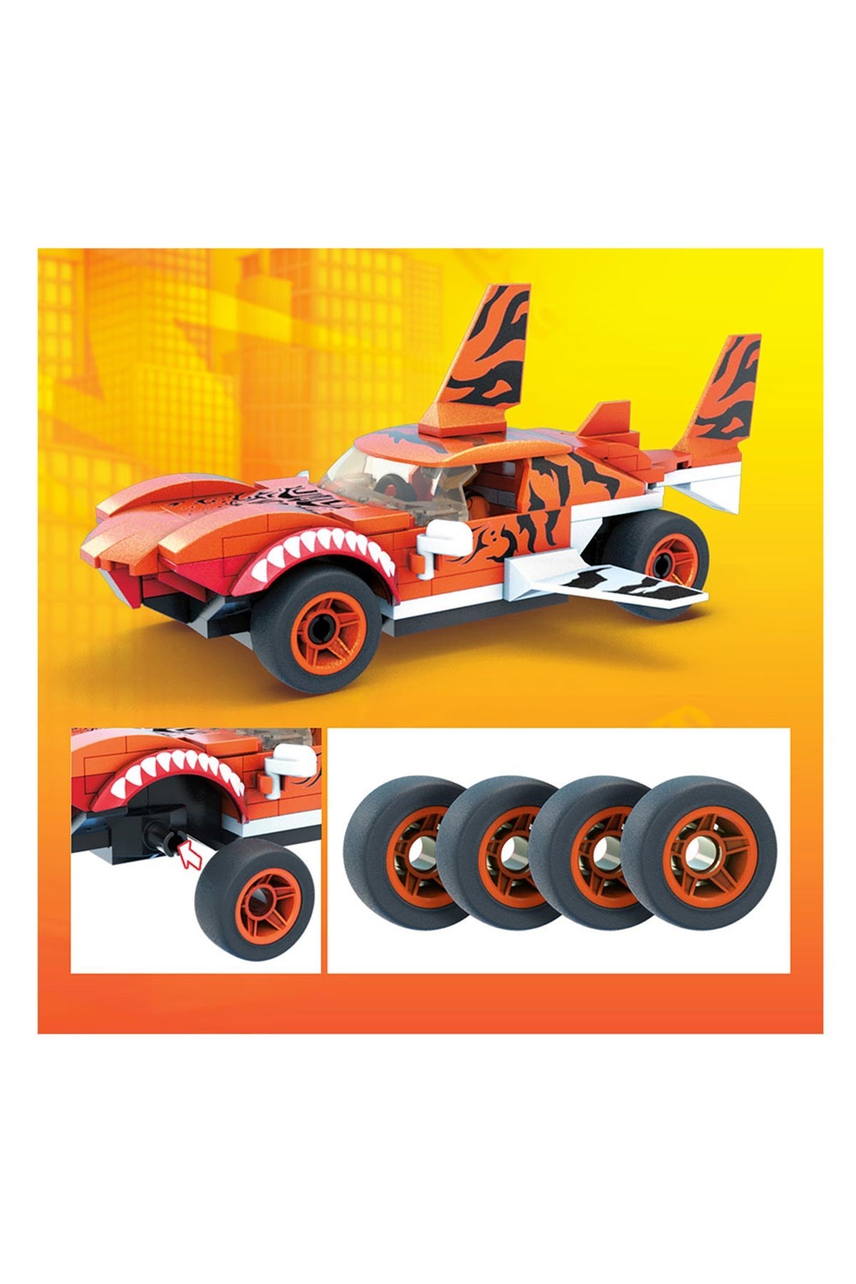 Hot Wheels Mega Construx Monster Trucks Blok Araçlar GVM26