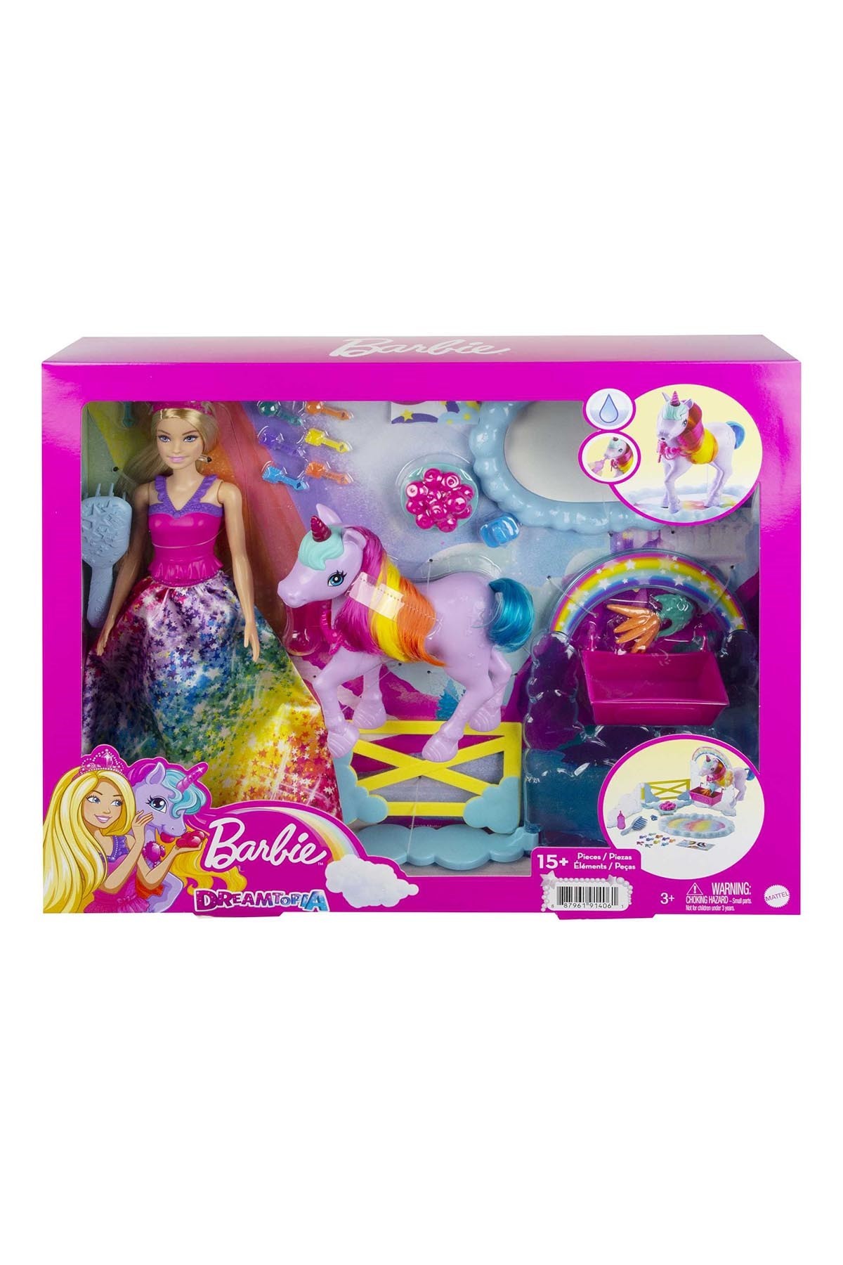 Barbie Dreamtopia Bebek ve Tek Boynuzlu At
