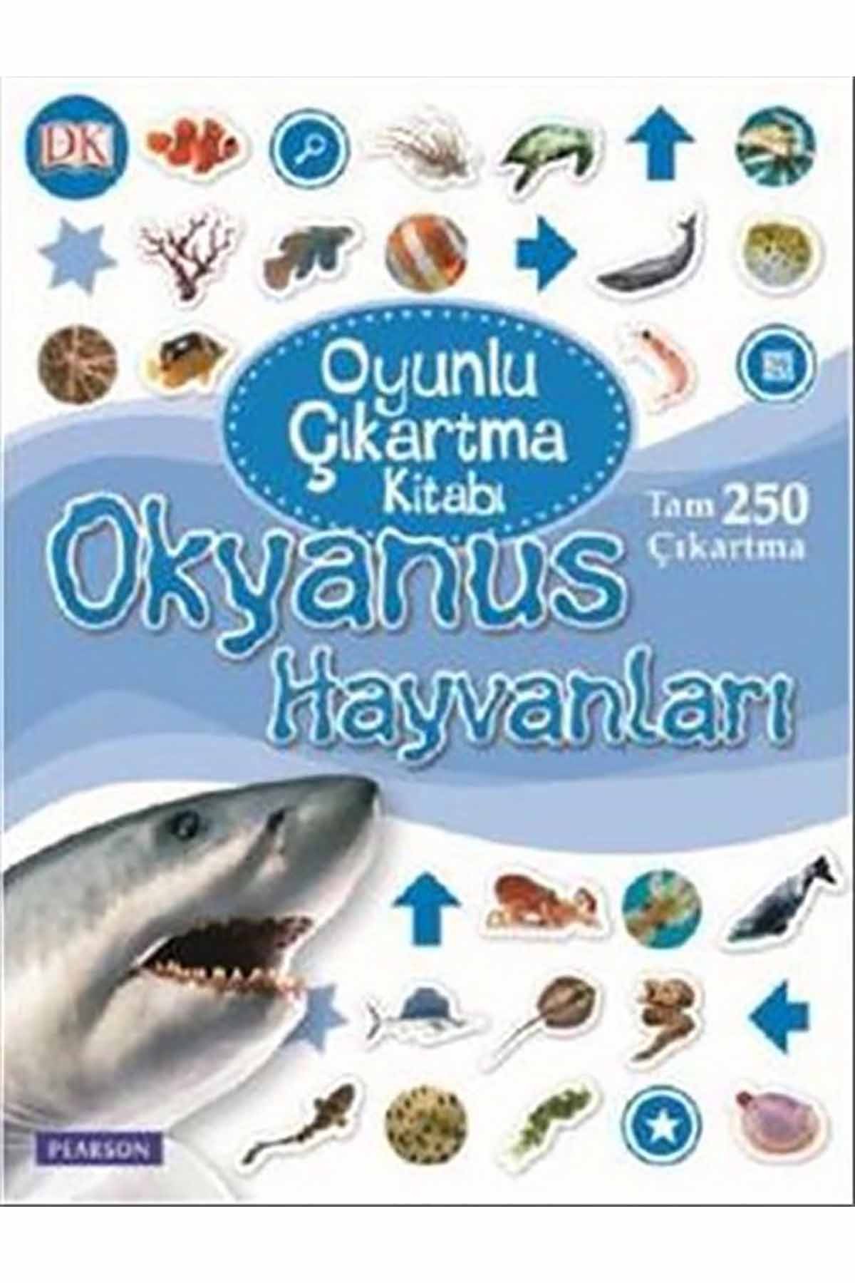 Pearson Oyunlu Çıkartma Kitabı - Okyanus Hayvanları