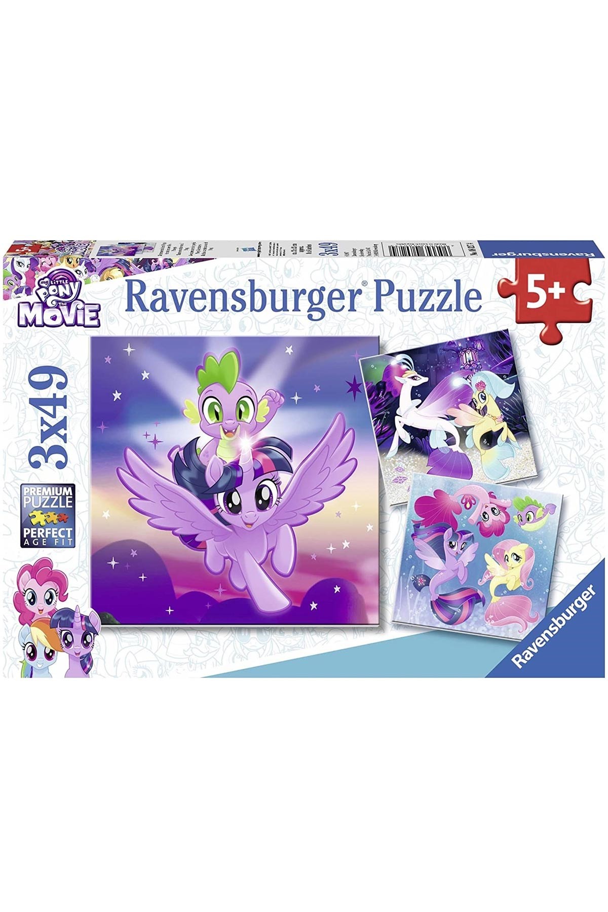Ravensburger 3x49 Parçalı Puzzle My Little Pony