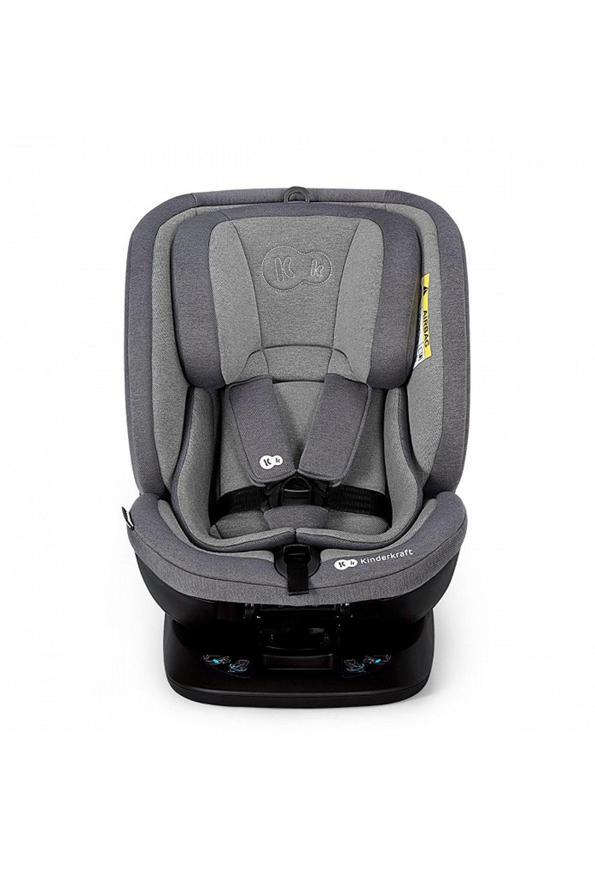 Kinderkraft XPEDITION 360 Derece Dönebilen Oto Koltuğu Grey 0-36 kg