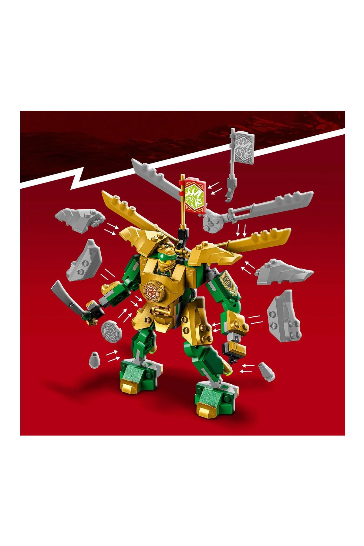 Lego Ninjago Lloyd'un Robot Savaşı EVO 71781