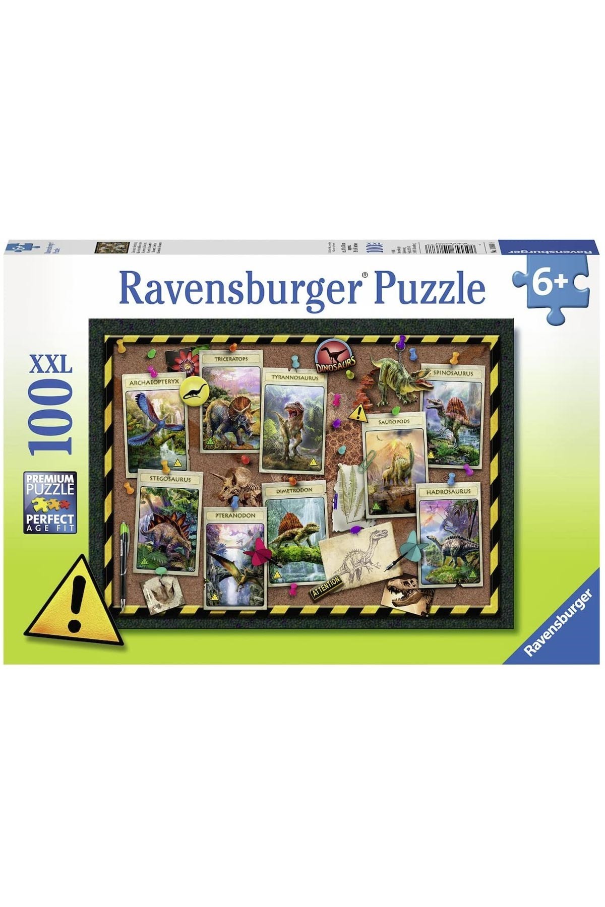 Ravensburger 100 Parçalı Puzzle Dinazorlar