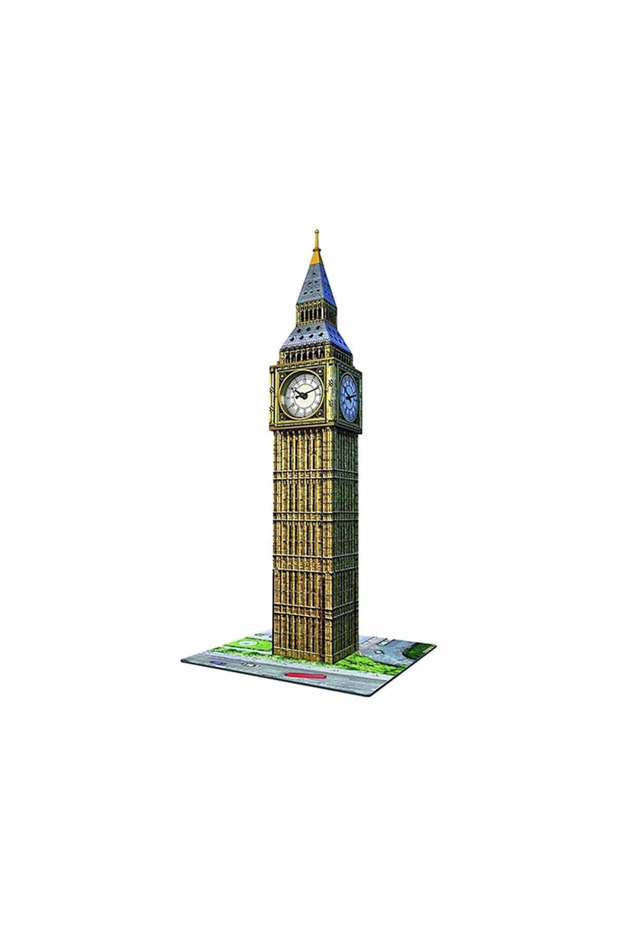 Ravensburger 3D Big Ben Gerçek Saatli Puzzle (216 Parça)