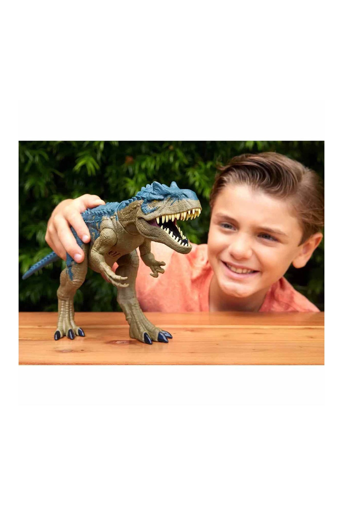 Jurassic World Sesli Süper Güçlü Allosaurus Figürü 43 Cm HRX50