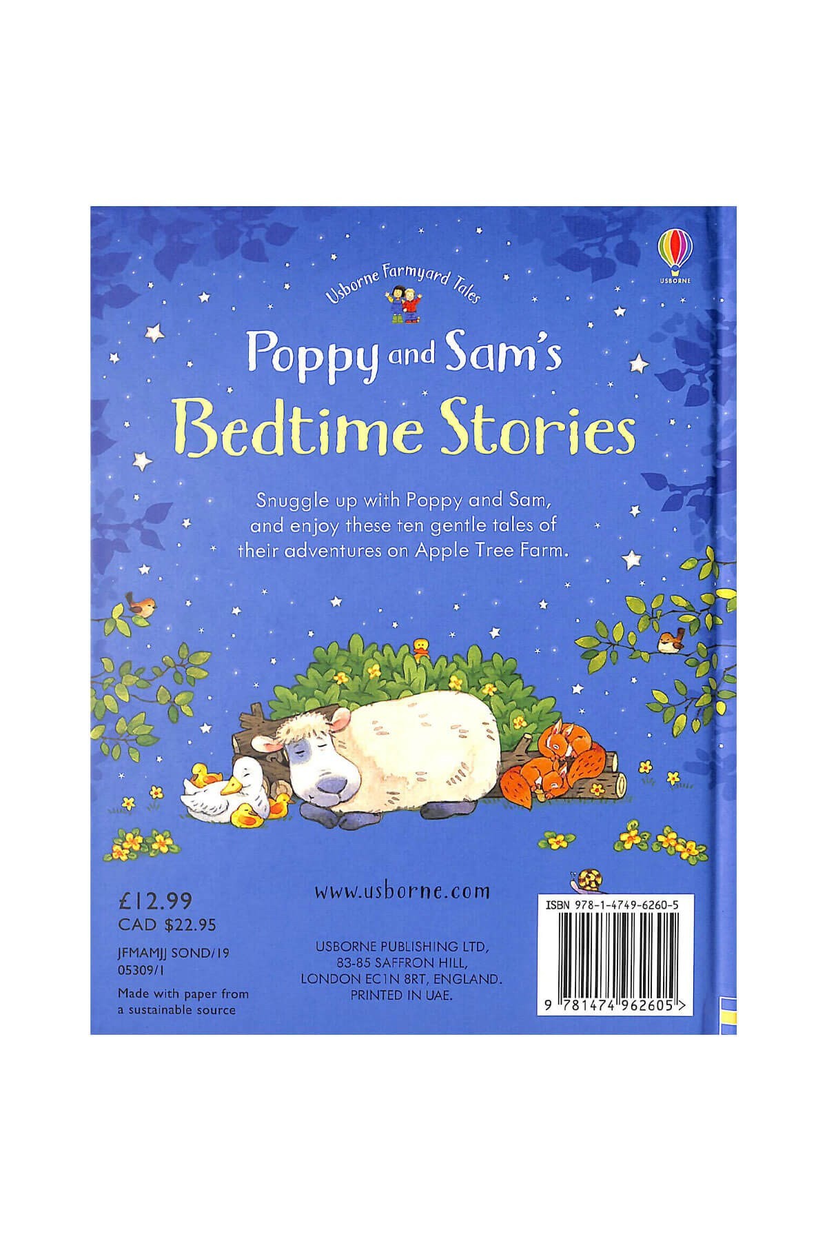 The Usborne Fyt Poppy And Sam'S Bedtime Stories