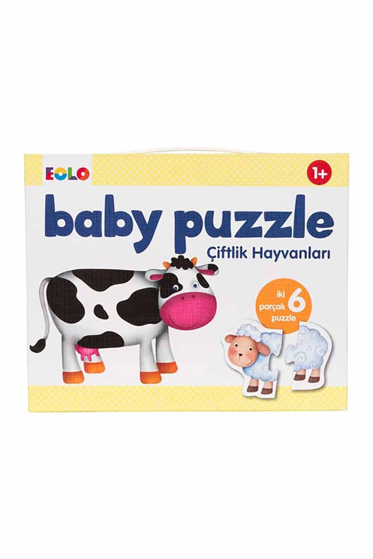 Eolo Baby Puzzle Çiftlik Hayvanları