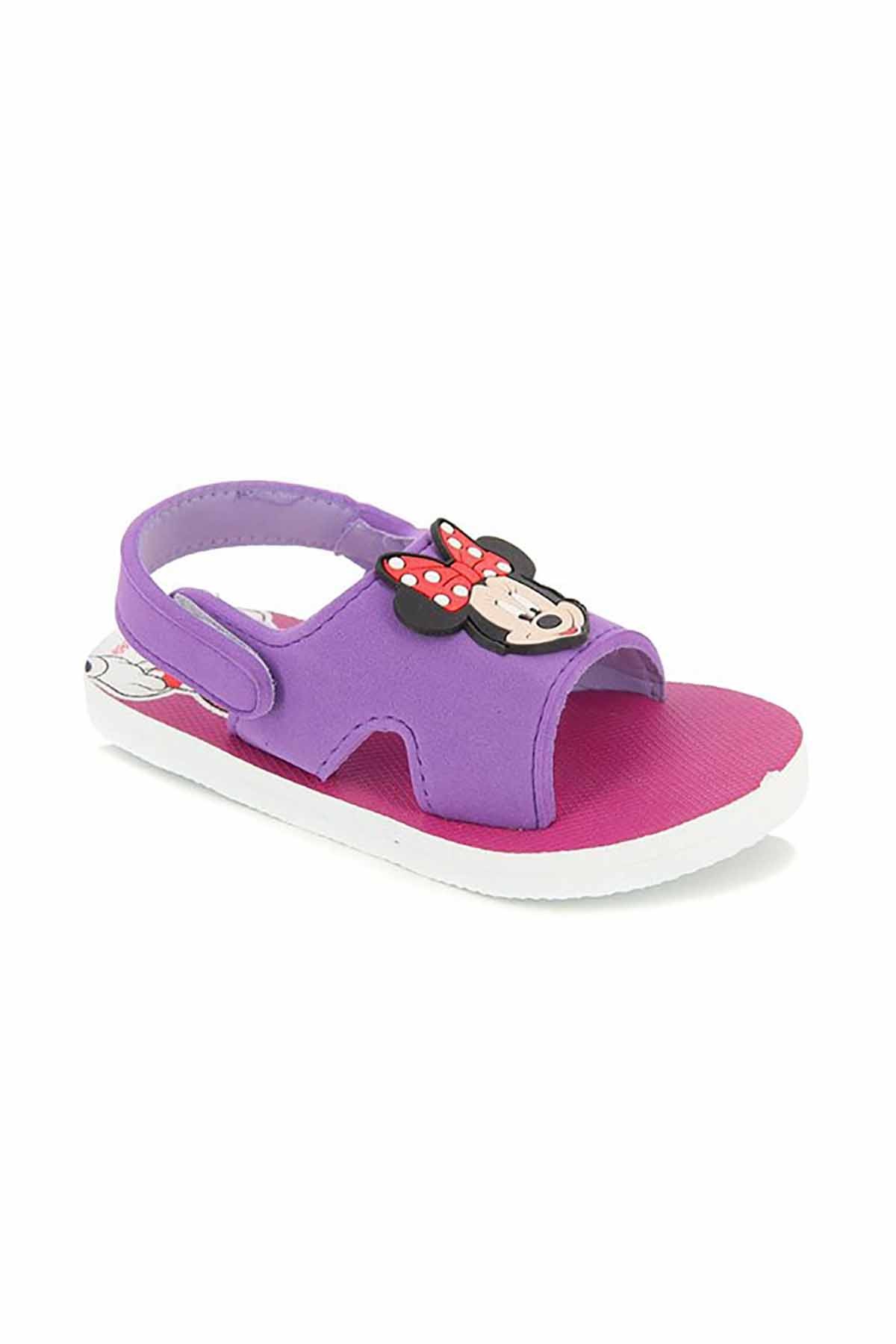 Gigi Ayakkabı Minnie Mouse Patik Sandalet Mor 27