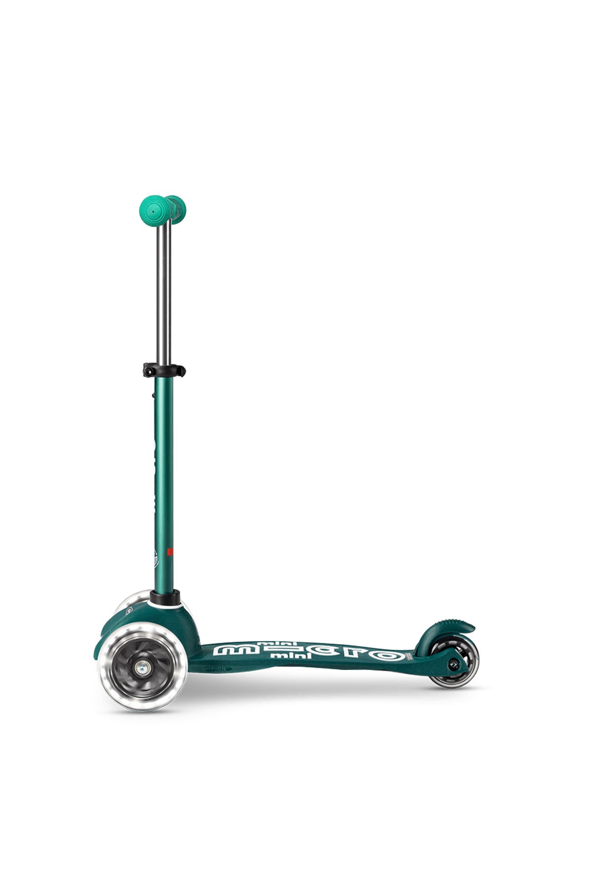 Mini Micro Deluxe ECO LED 3 Tekerlekli Scooter Green