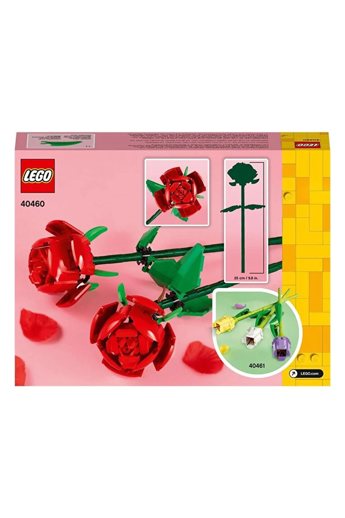 Lego Çiçek Flowers Gül 40460