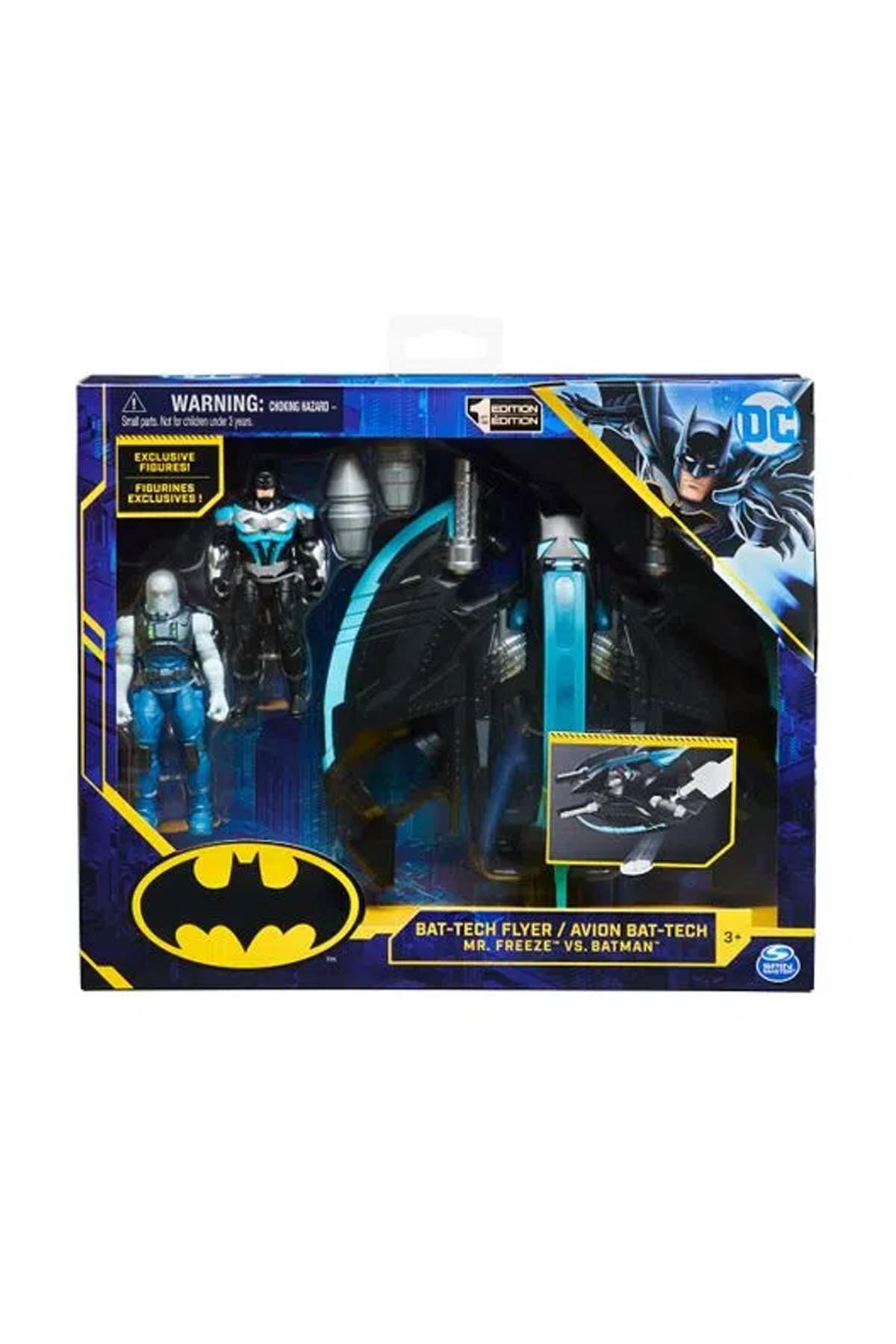 Batman Bat-Tech Uçan Araç ve Figür Seti