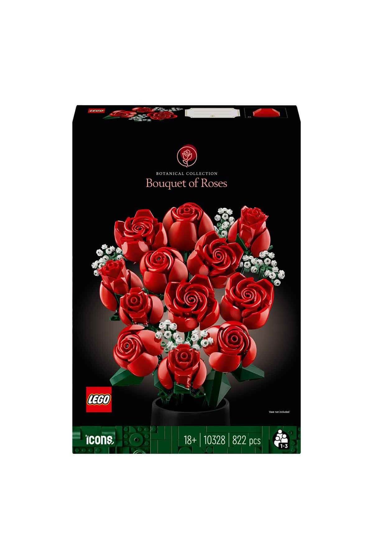 Lego Icons Çiçek Gül Buketi 10328