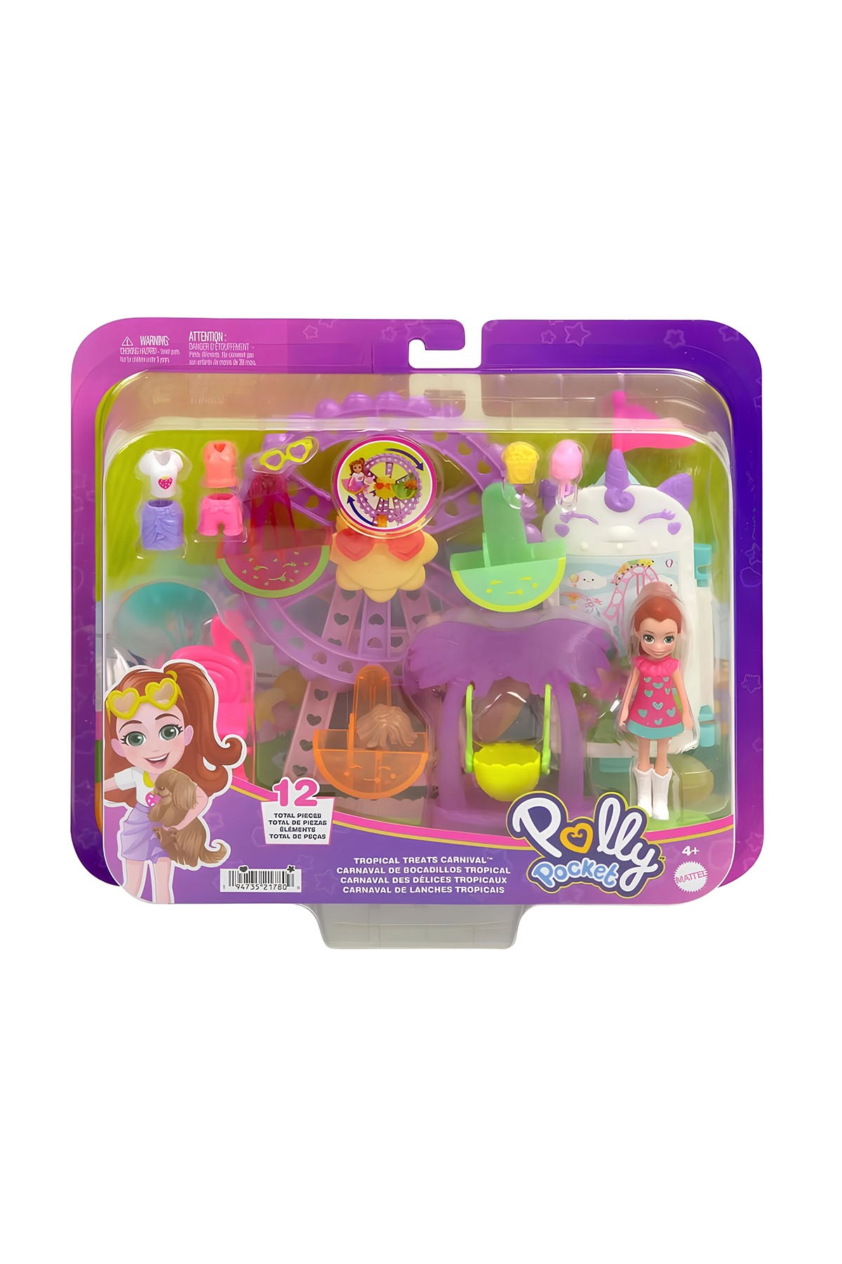 Polly Pocket Meyve Karnavalı Oyun Seti HWP25