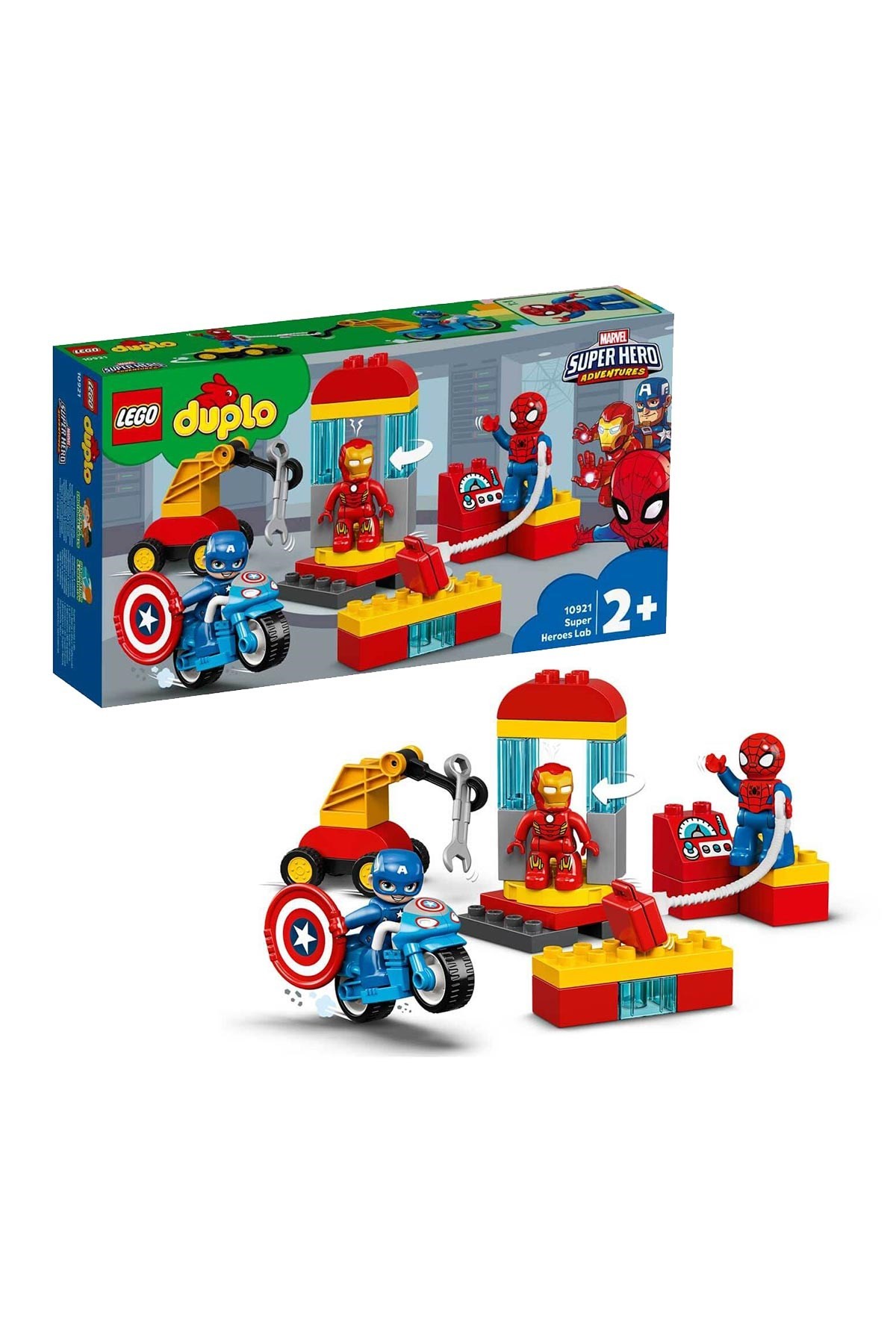 Lego Duplo Süper Kahraman Laboratuvarı 10921