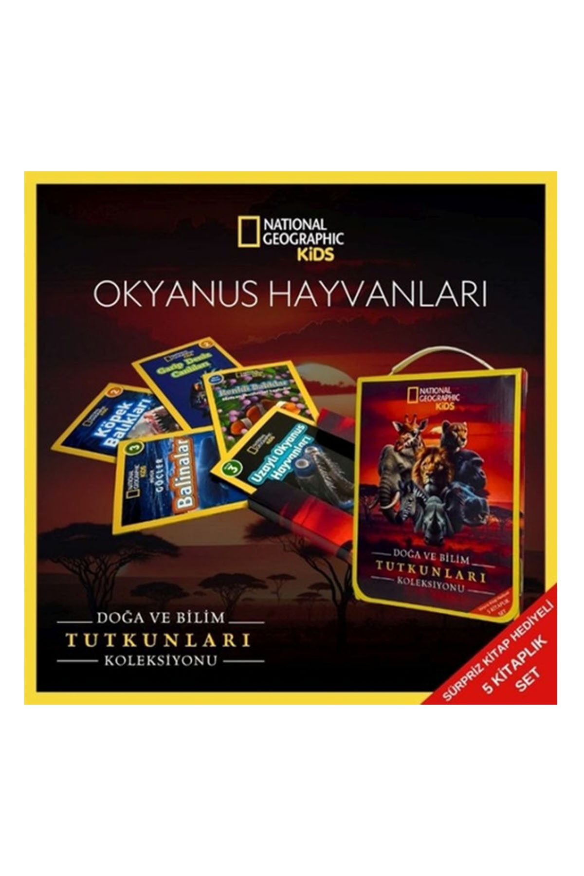 National Geographic Kids Okyanus Hayvanları Koleksiyonu