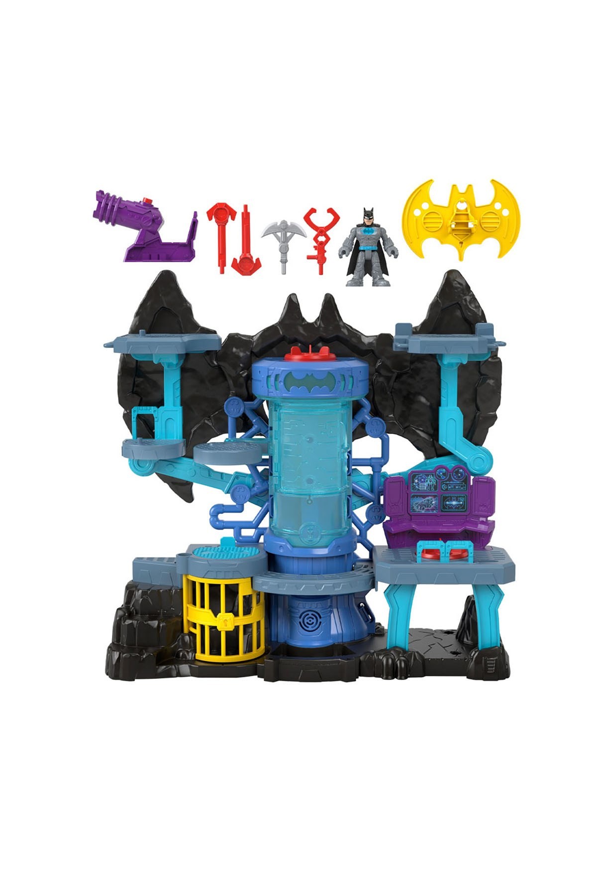 Imaginext Dc Süper Friends Bat-Tech Batcave Batman'in Mağarası