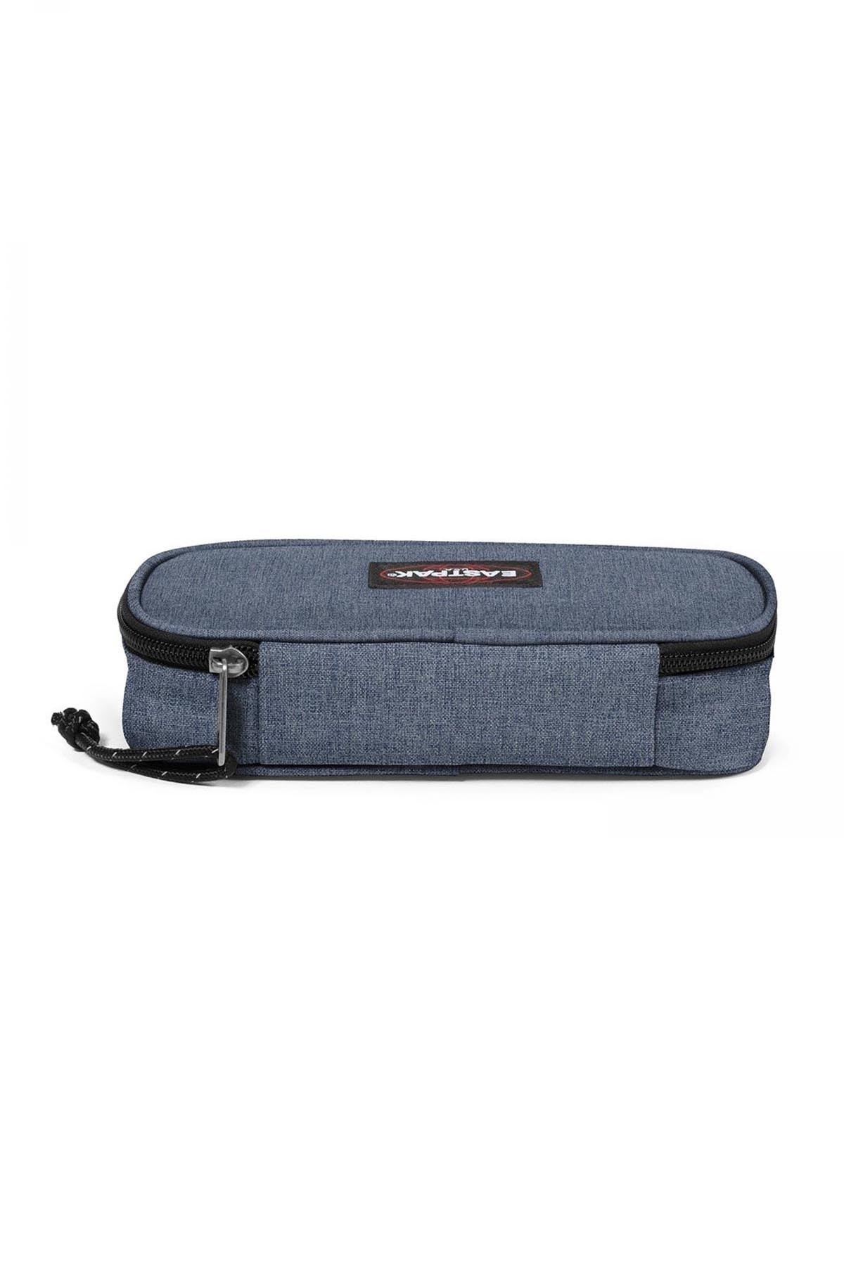 Eastpak Oval Single Crafty Jeans Kalem Çantası Mavi