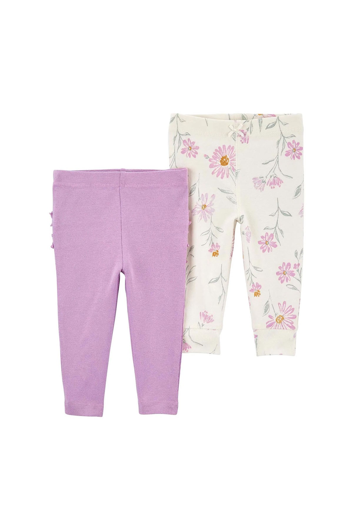 Carter's Layette Kız Bebek 2'li Pantolon Set