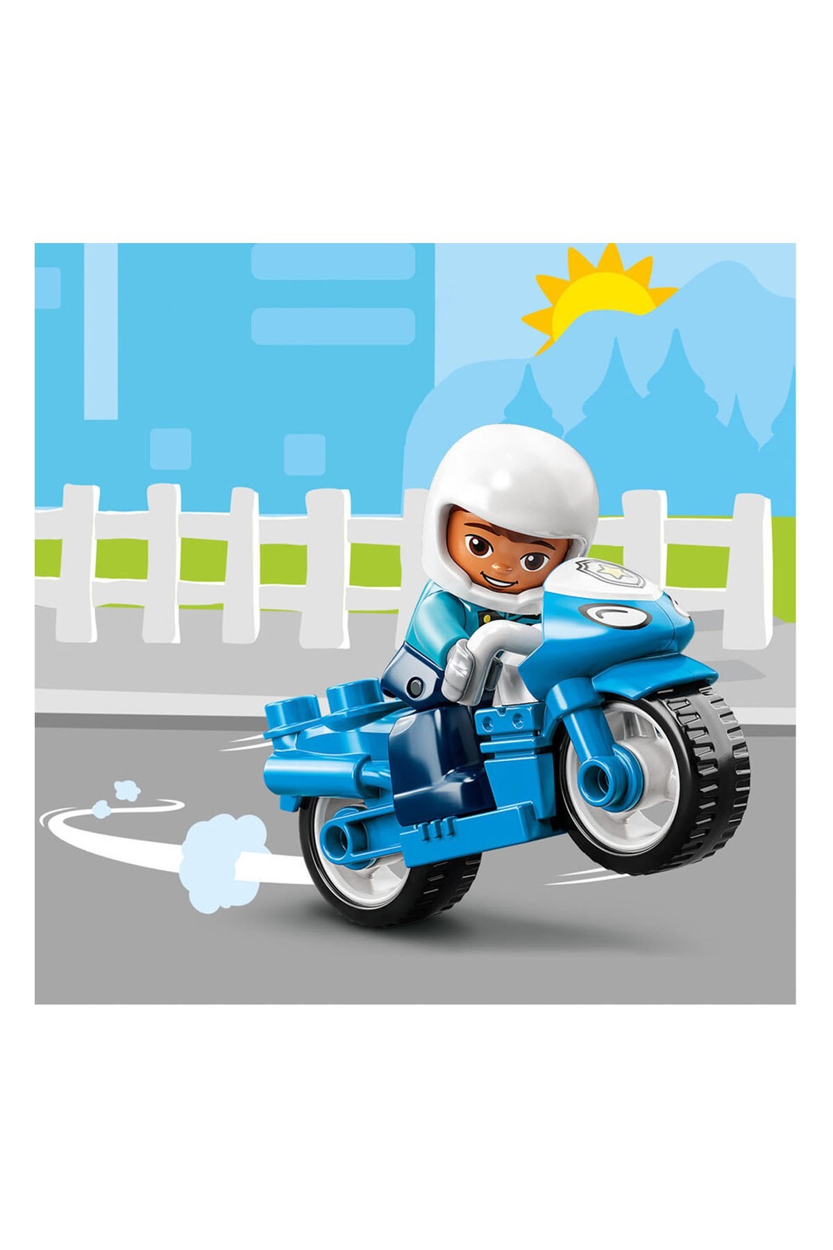 Lego Duplo Kurtarma Polis Motosikleti 10967