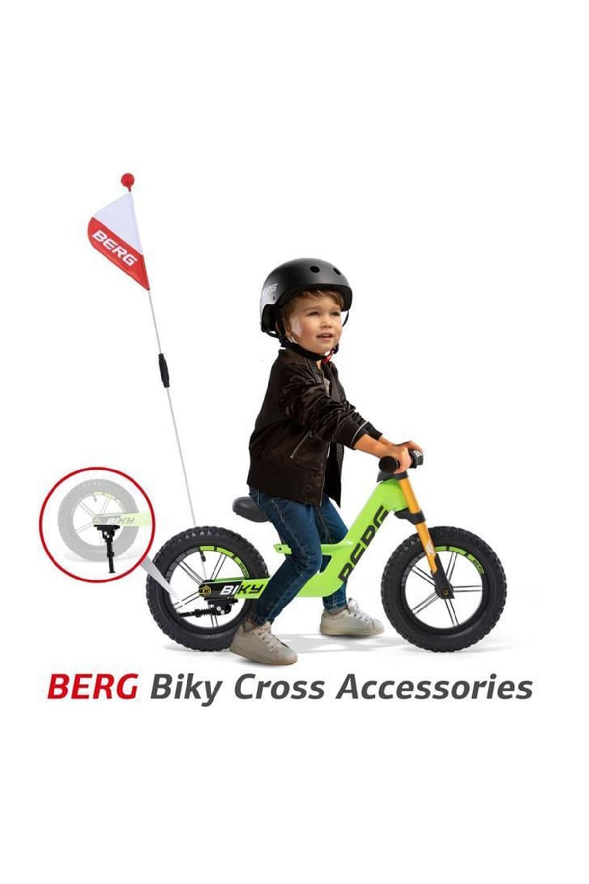 Berg Bikey Cross Denge Bisikleti Yeşil 24757000