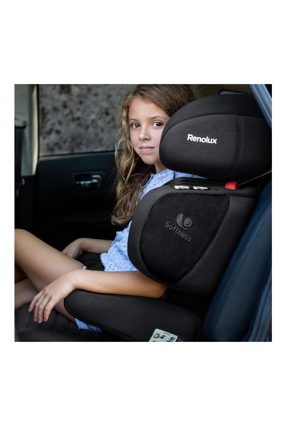 Renolux Renofix Softness Isofix 100 - 150 Cm (15-36 Kg) Oto Koltuğu Kırmızı