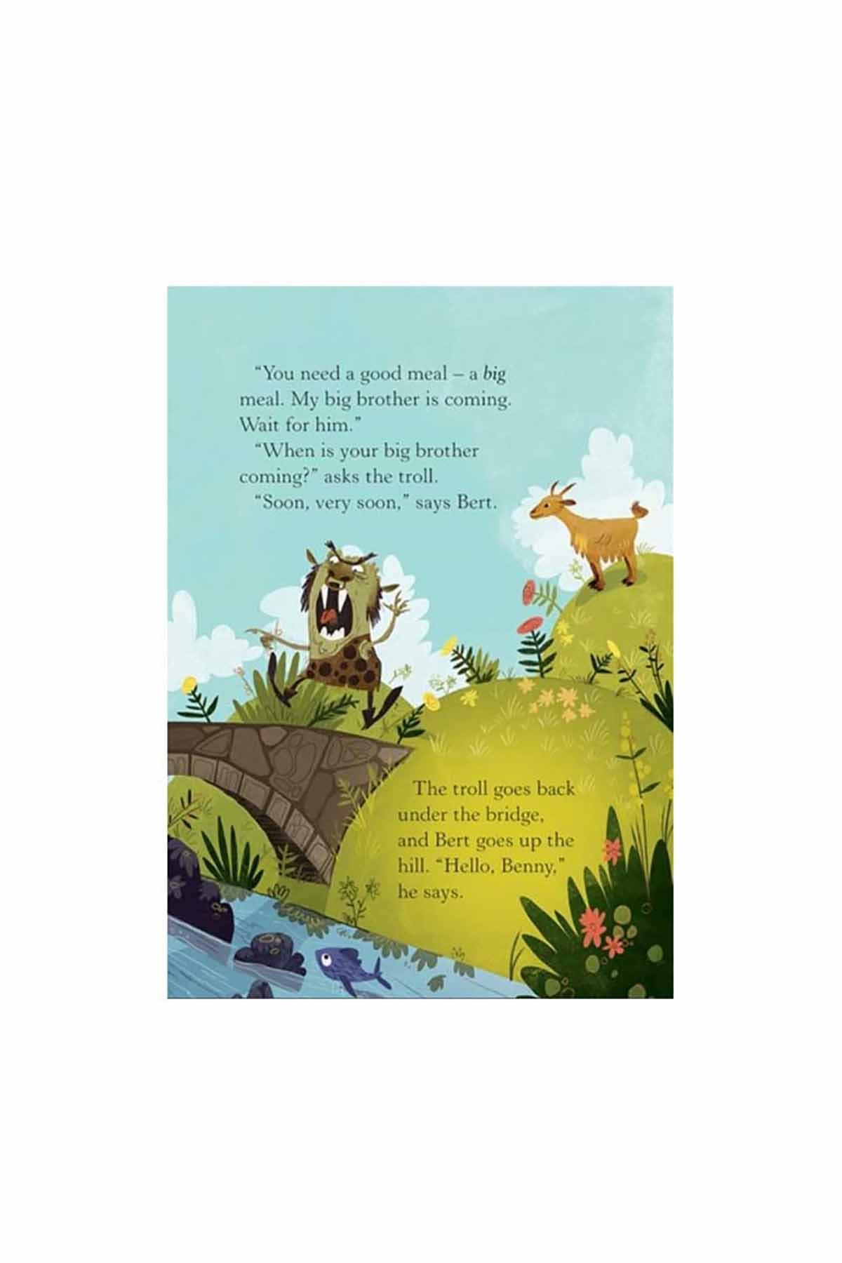 The Usborne The Three Billy Goats - English Readers Starter Level