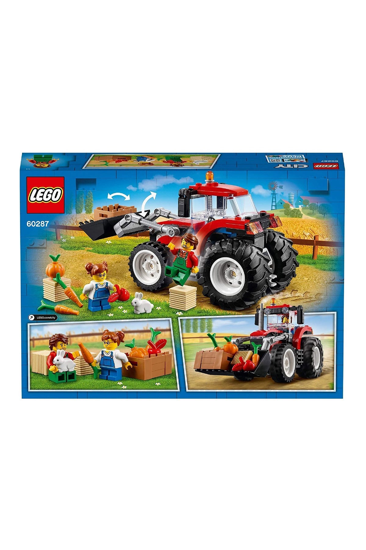 Lego City Traktör Yapım Seti 148 Parça