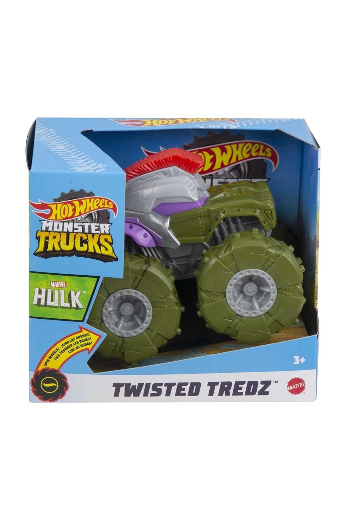 Hot Wheels Monster Trucks 1:43 Çek Bırak Araba Hulk