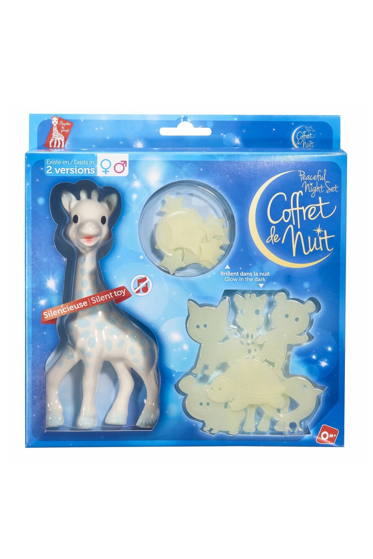 Sophie La Girafe Gece Seti Mavi