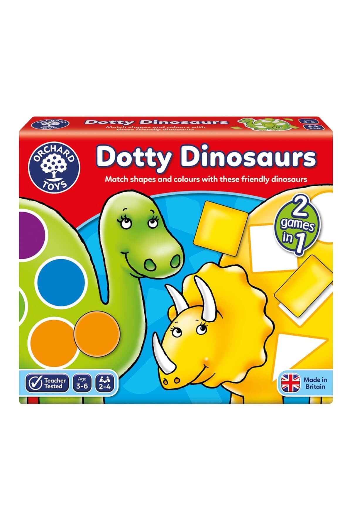 Orchard Dotty Dinosaurs 3-6 Yaş Kutu Oyunu