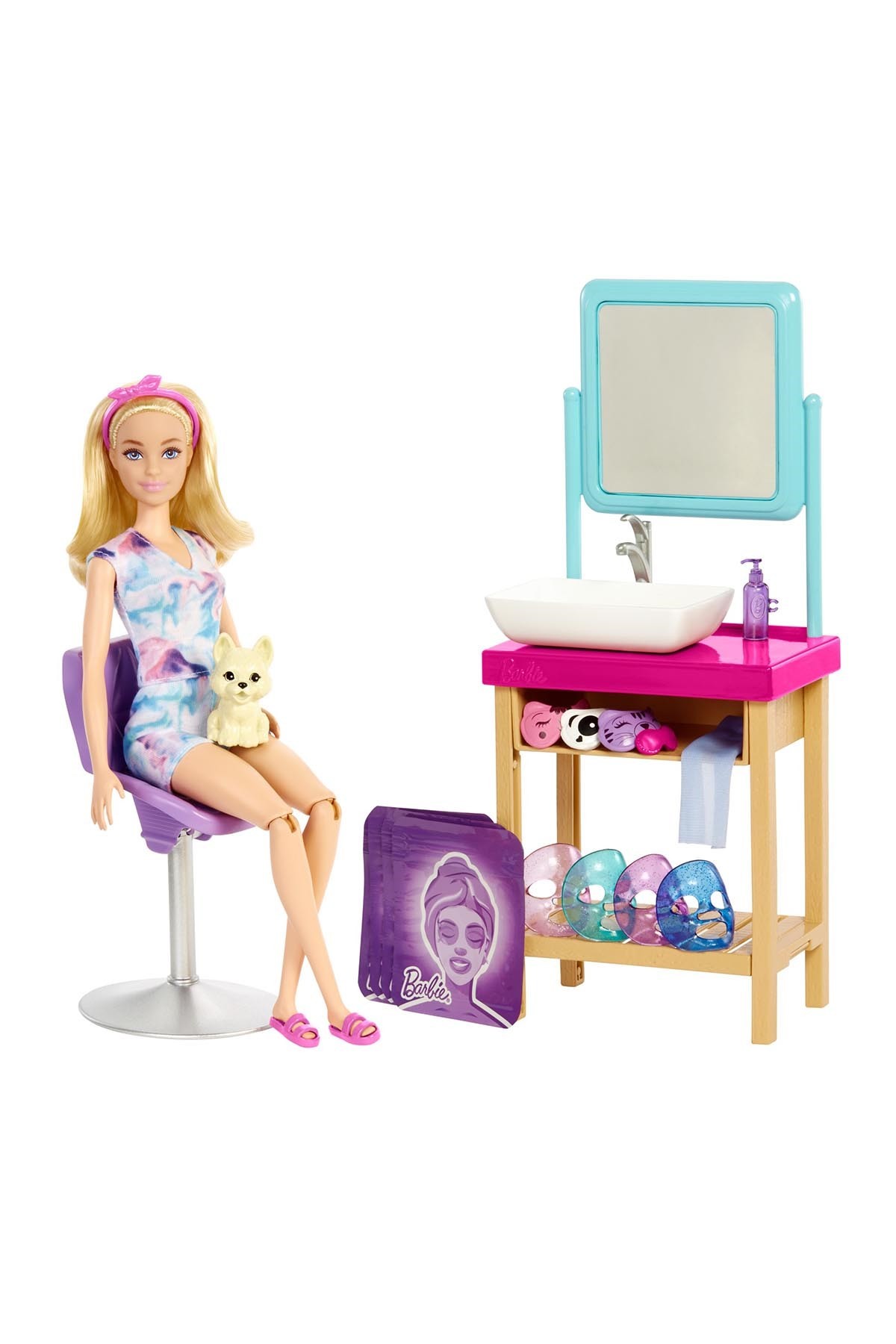 Barbie Welness Işıltı Dolu Spa Günü Oyun Seti