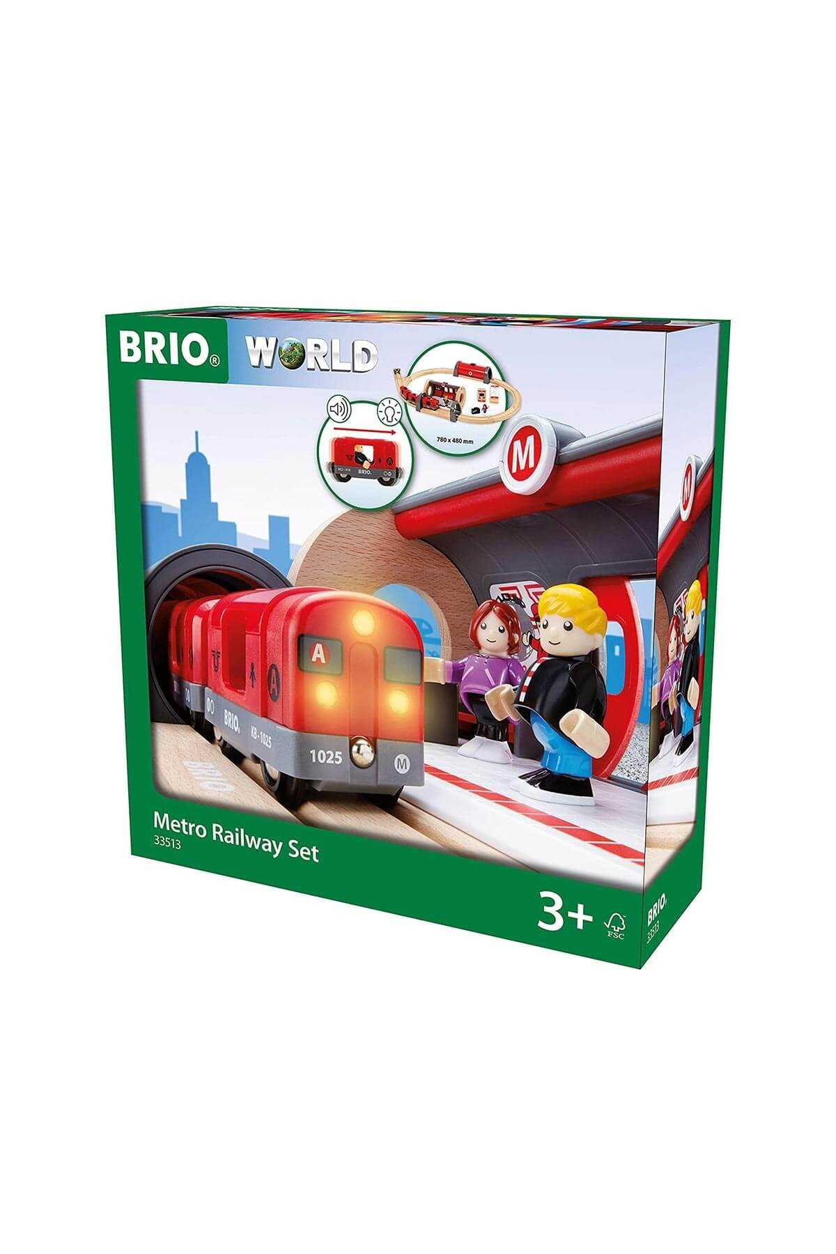 Brio Metro Demiryolu Seti 33513