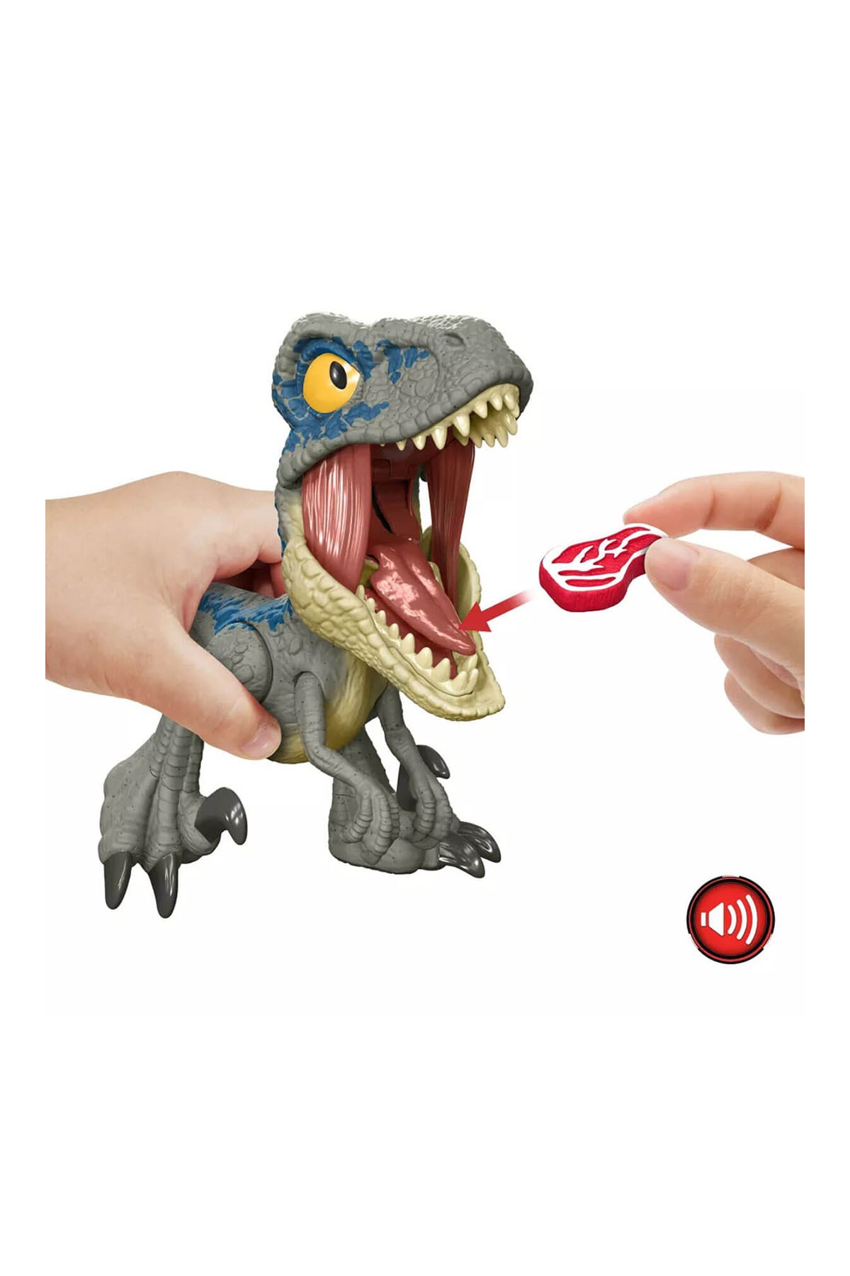 Jurassic World Mega Kükreme Blue Sesli Dinozor Figürü HVB44