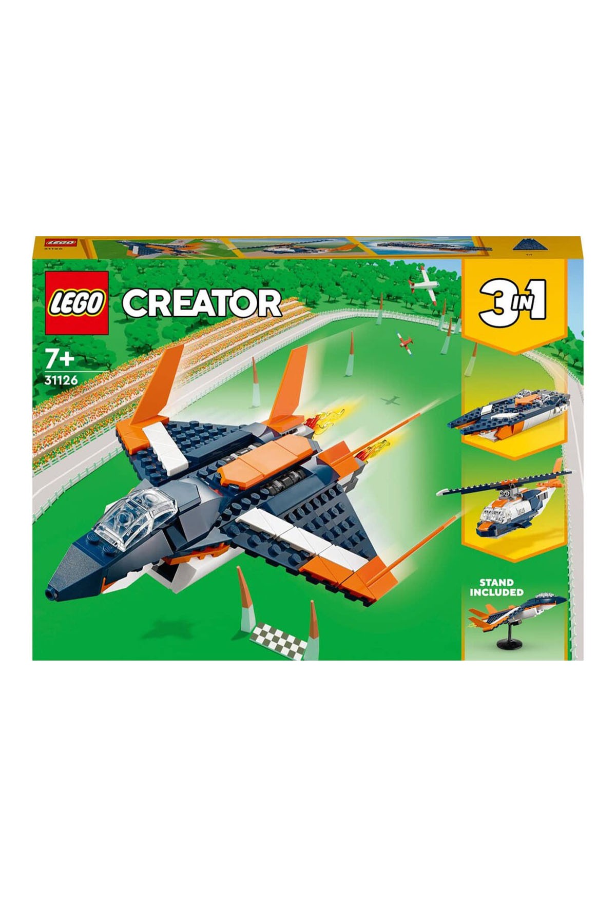 Lego Creator 3’ü 1 Arada Süpersonik Jet 31126